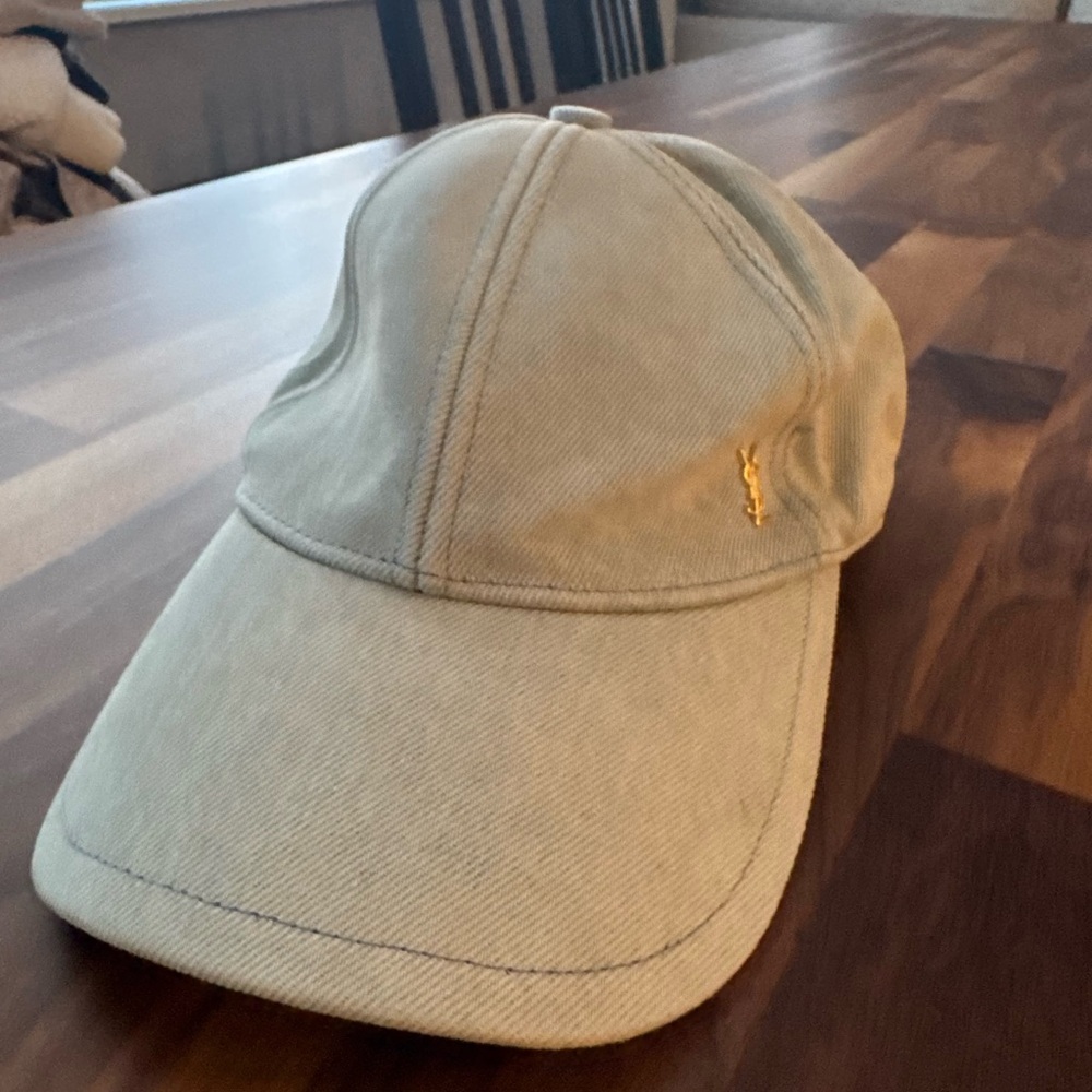 Saint Laurent Blue Cap with Black Interior - Picture 2 of 4